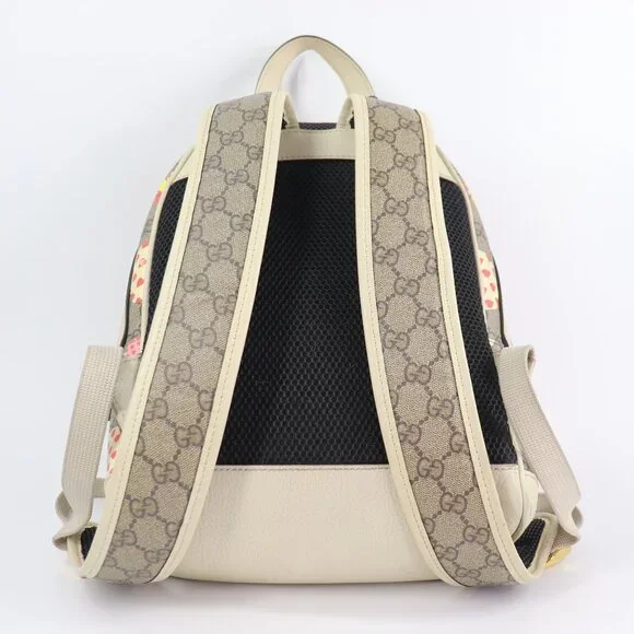 Gucci GG Supreme Canvas Le Pomme Apple Heart Backpack - Picture 3 of 16